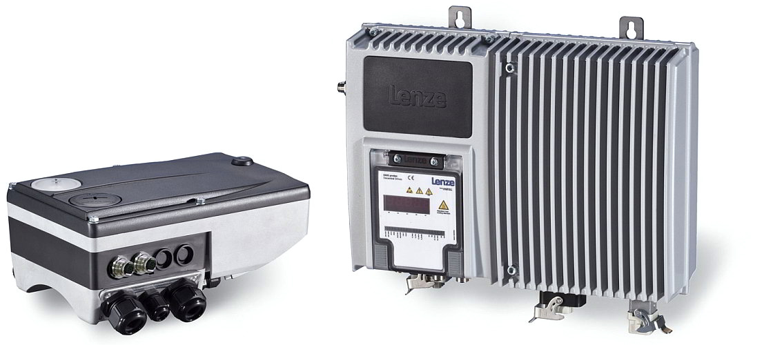 Frequency inverters for motor mounting or wall mounting